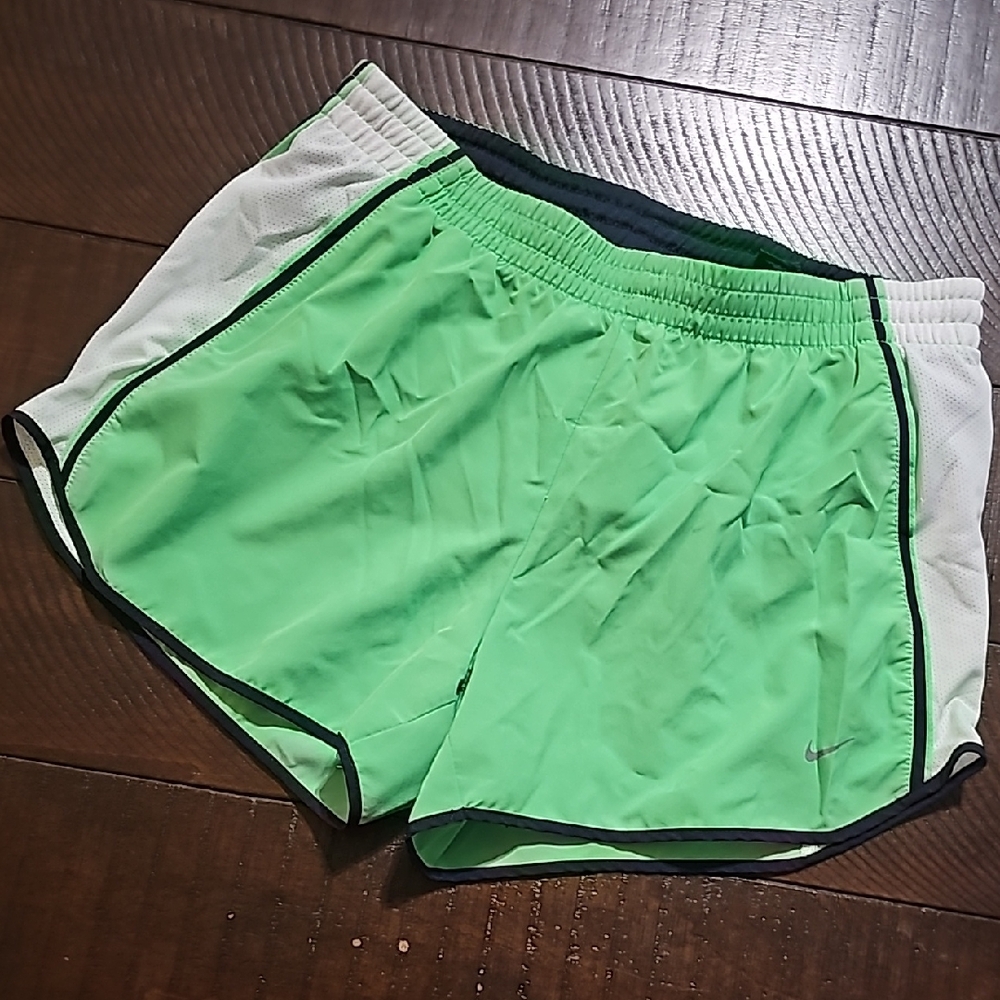 Nike Green Running Shorts